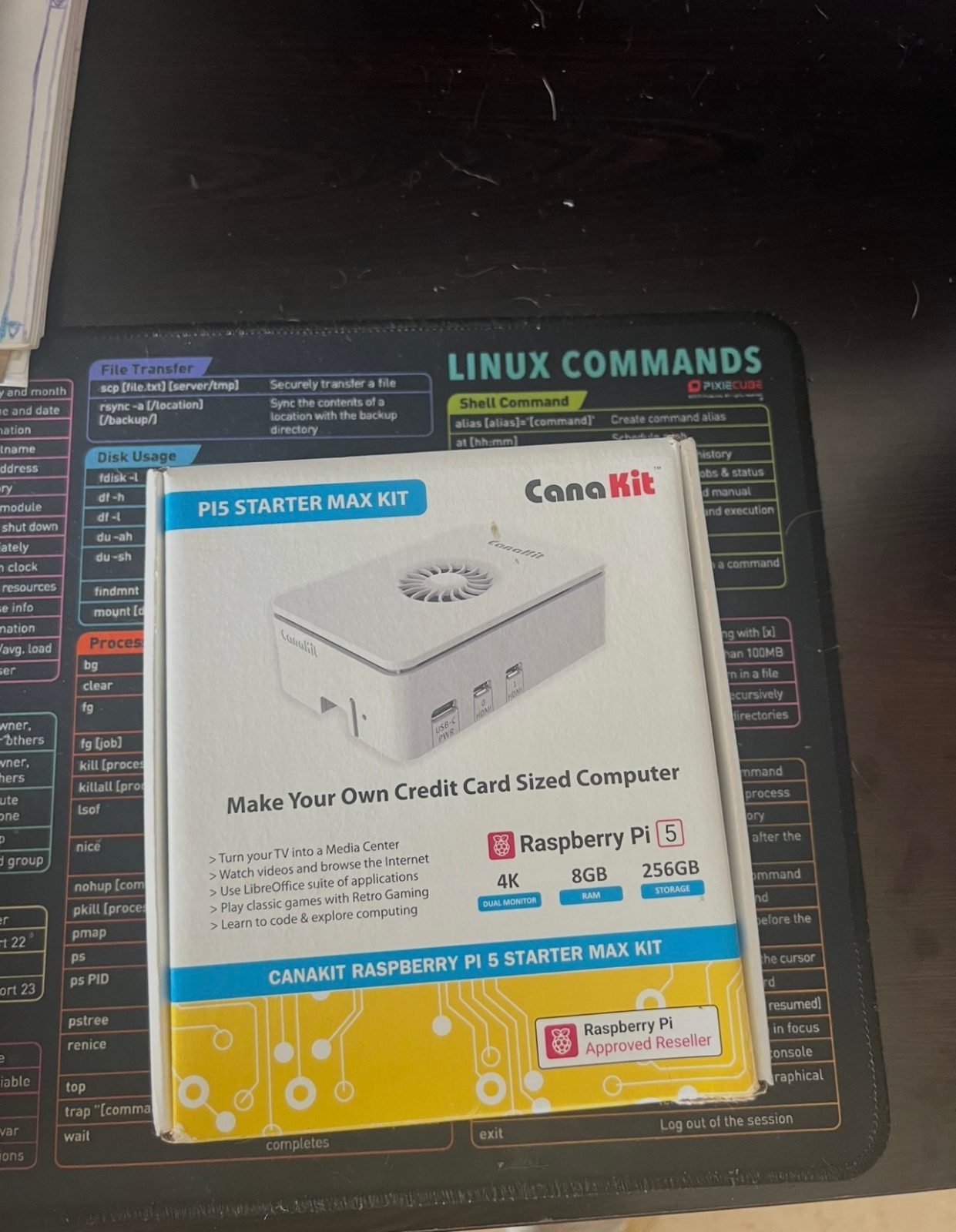 CanaKit Raspberry Pi 5 Starter Max Kit – 8GB / 256GB